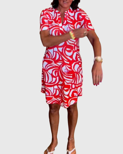 Mika™ - Flattering Avenue Walk Dress