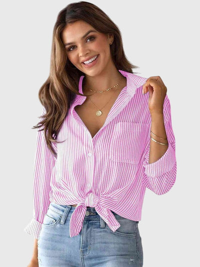 Brianna™ - Collared Neck Shirt