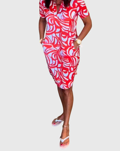 Mika™ - Flattering Avenue Walk Dress
