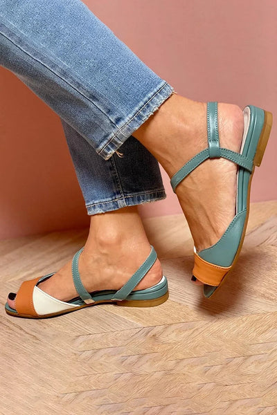 Raira | Color Block Sandals