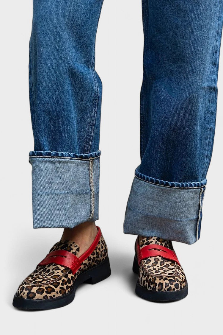 Calixte | Leopard Print Loafers