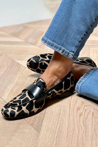 Atari | Animal Print Loafer With Elegant Detail