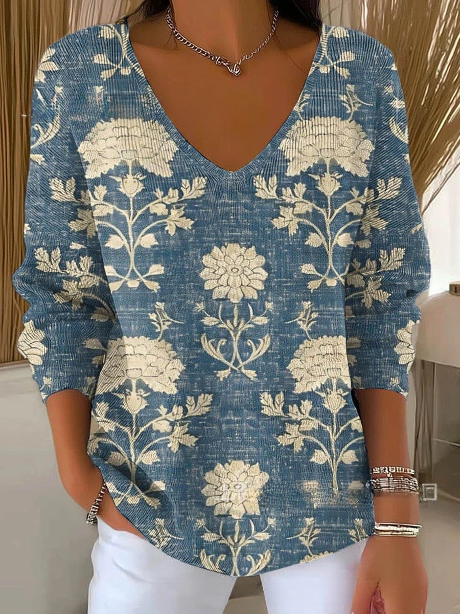 Jonie | Pullover with V-Neck
