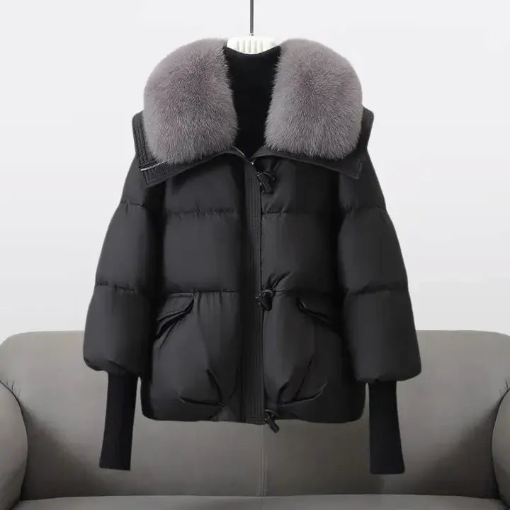 Susannah |  Winter Coat with Luxurious Fur Collar