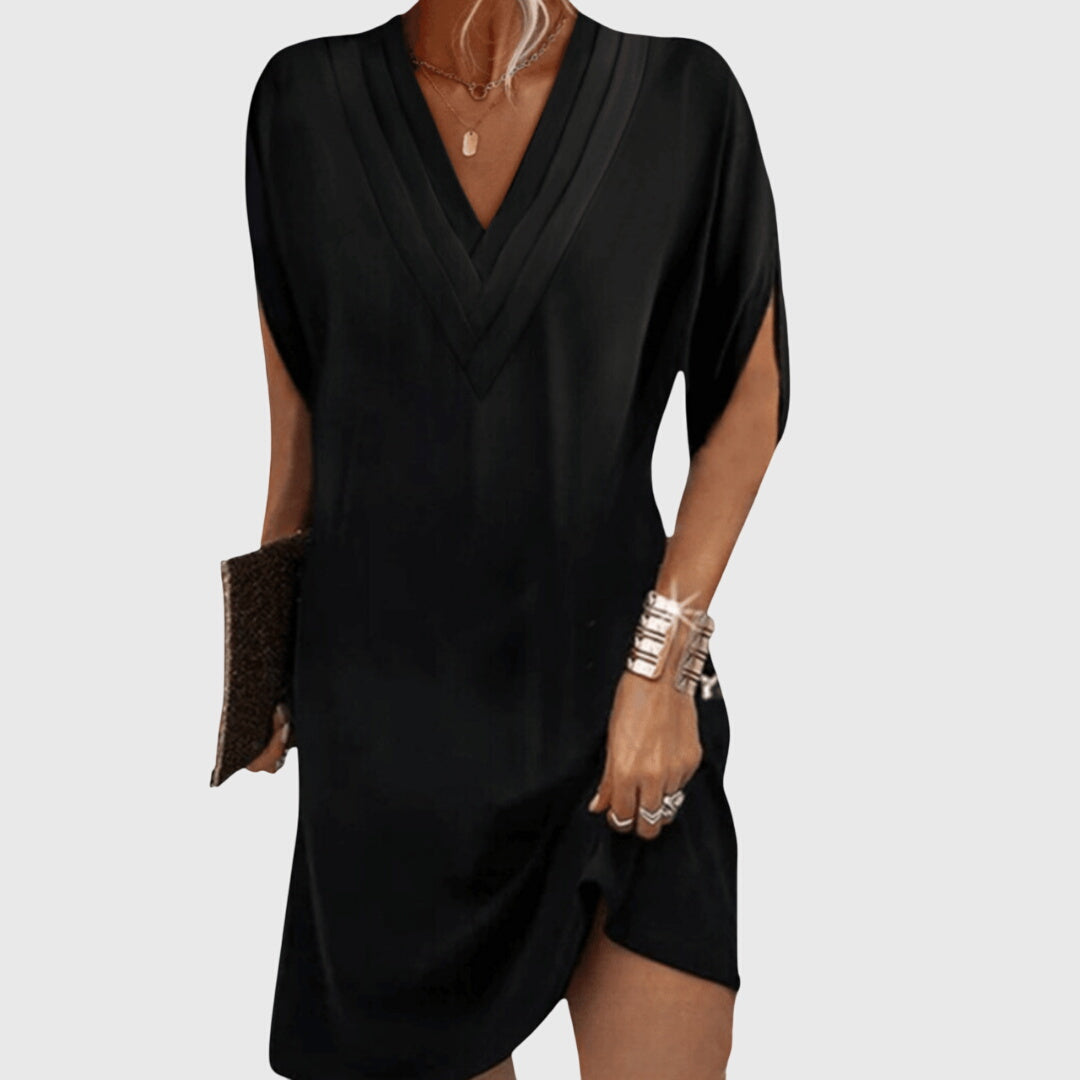 Anji™ - Elegant Tummy-Hiding Dress