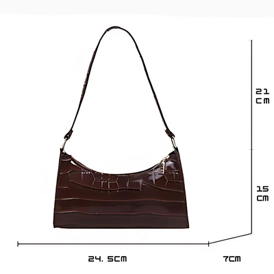 Ariazia | Shiny Leather Bag