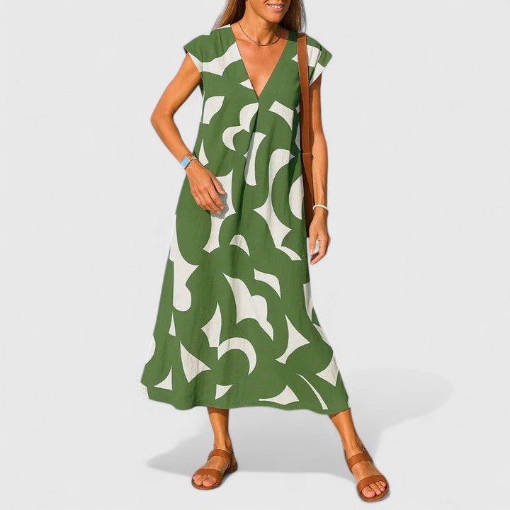 Ashley™ - Sophisticated Maxi Dress