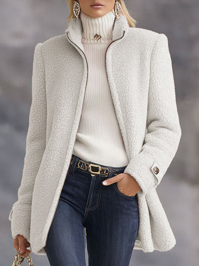 Tayvia | Vintage Polar Fleece Zip-Up Jacket