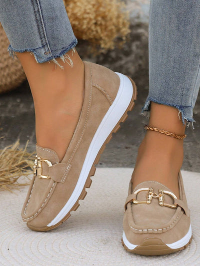 Melissa | Flat Buckle Loafers