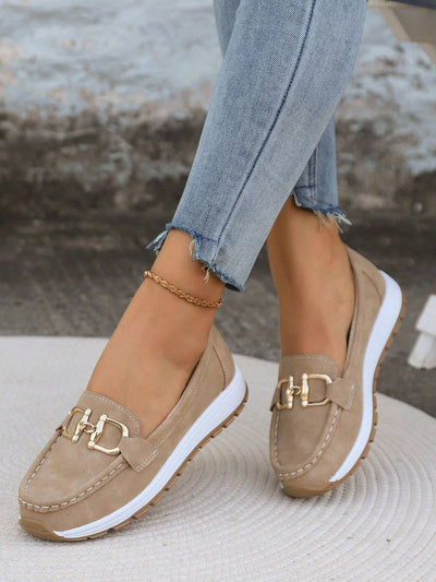 Melissa | Flat Buckle Loafers