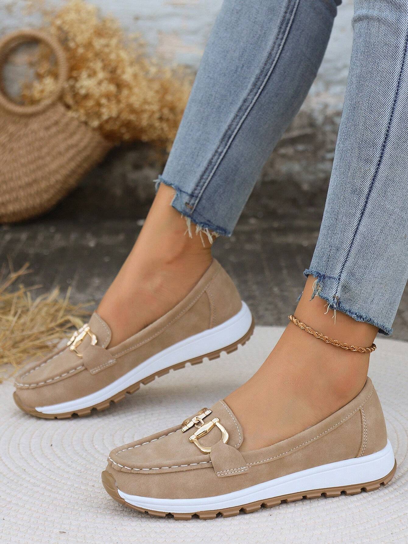 Melissa | Flat Buckle Loafers