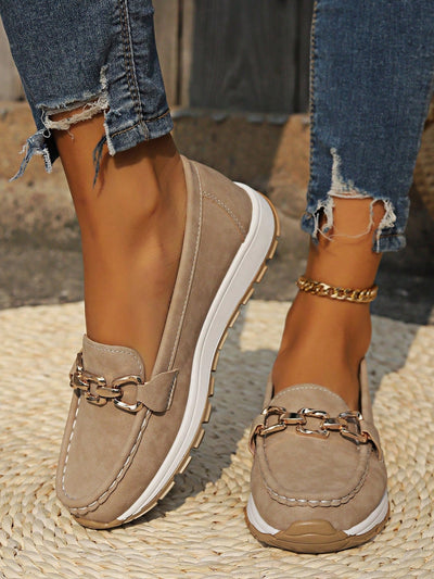Melissa | Flat Buckle Loafers