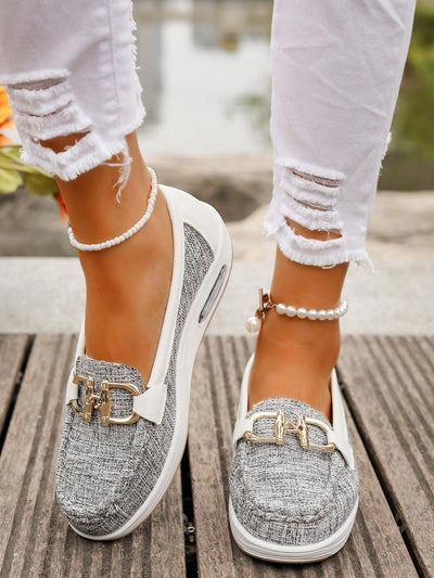 Melissa | Flat Buckle Loafers