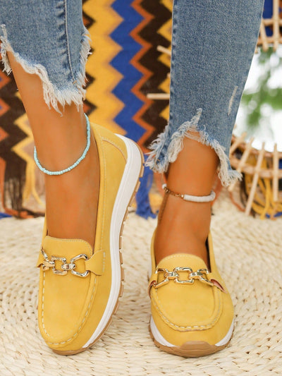 Melissa | Flat Buckle Loafers