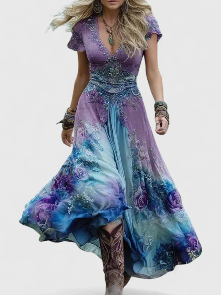 Samantha™ - Elegant Maxi Dress
