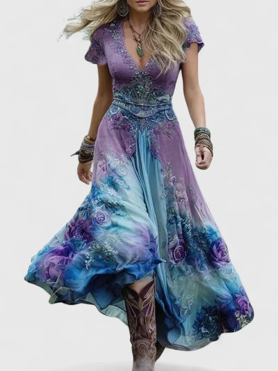 Samantha™ - Elegant Maxi Dress
