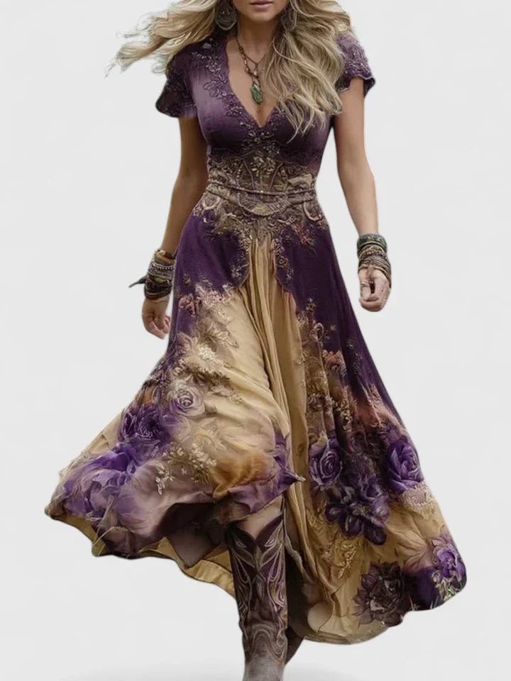 Samantha™ - Elegant Maxi Dress
