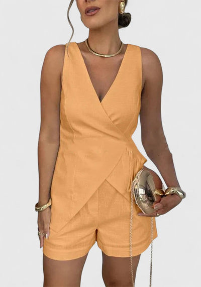 Florence | Elegant Wrap Jumpsuit