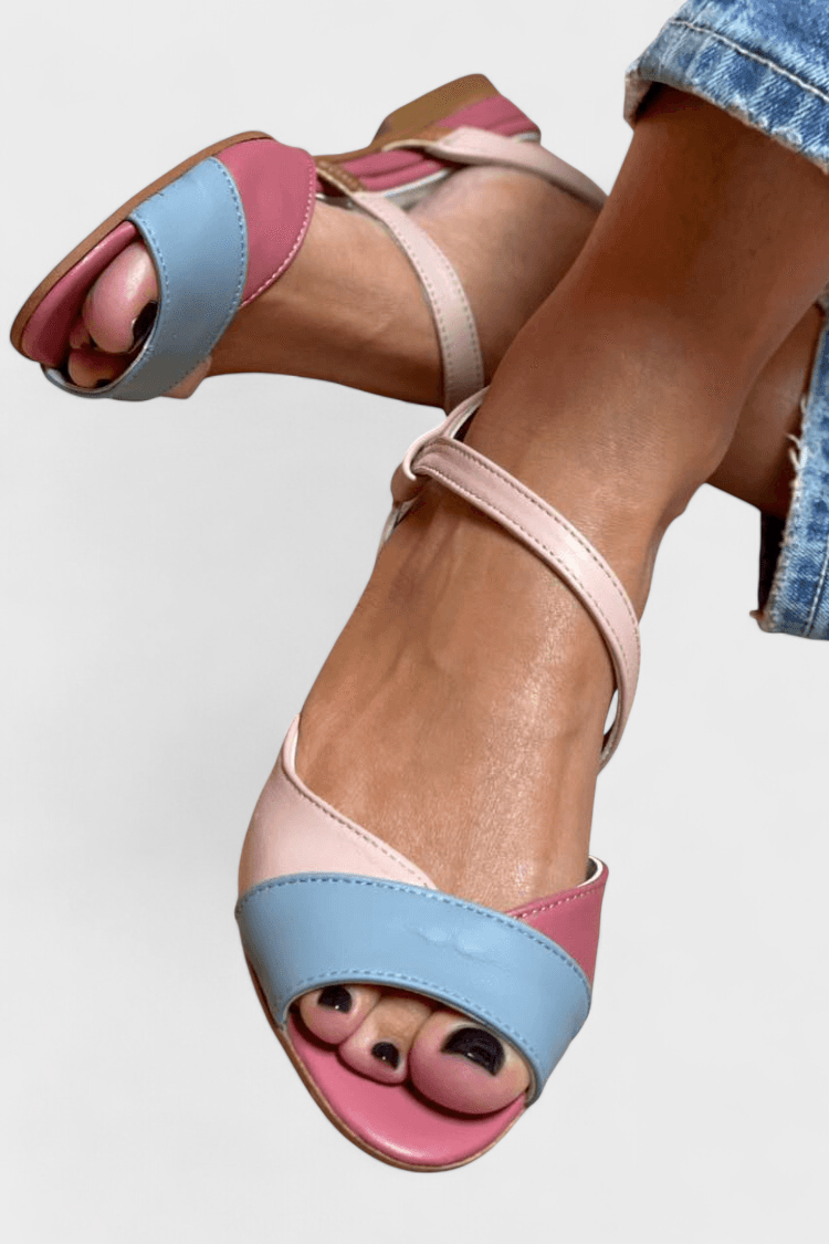 Bloom | Color Block Sandals
