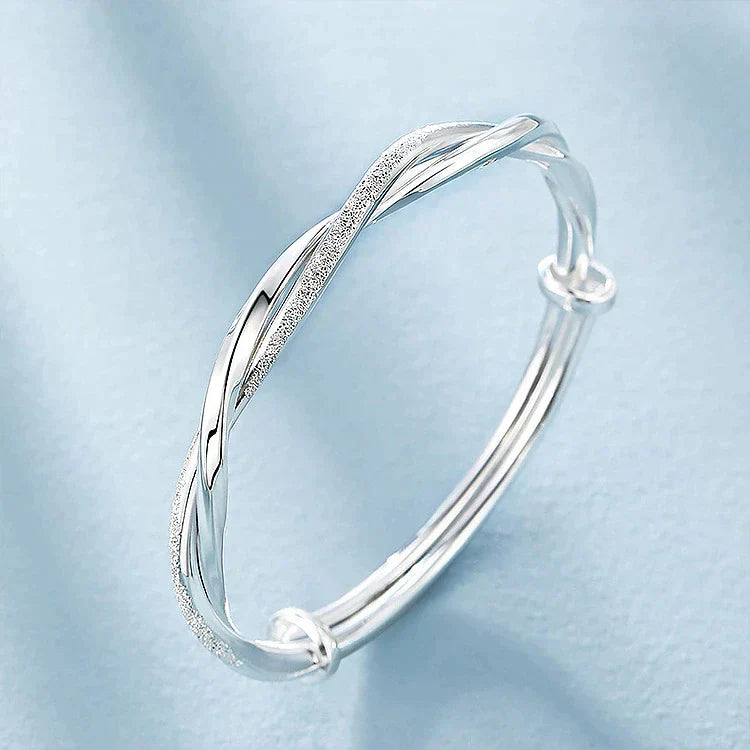 Pimcy | Braided Silver Bracelet