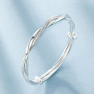 Pimcy | Braided Silver Bracelet