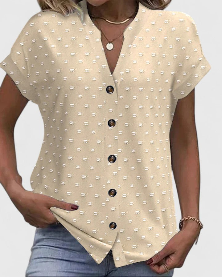 Kendall™ - Comfortable V-Neck Shirt