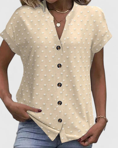 Kendall™ - Comfortable V-Neck Shirt