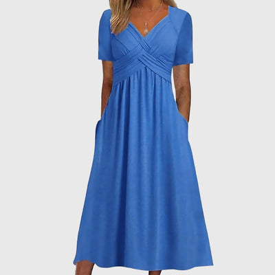 Eliana™ - Midi Dress with Tummy Control