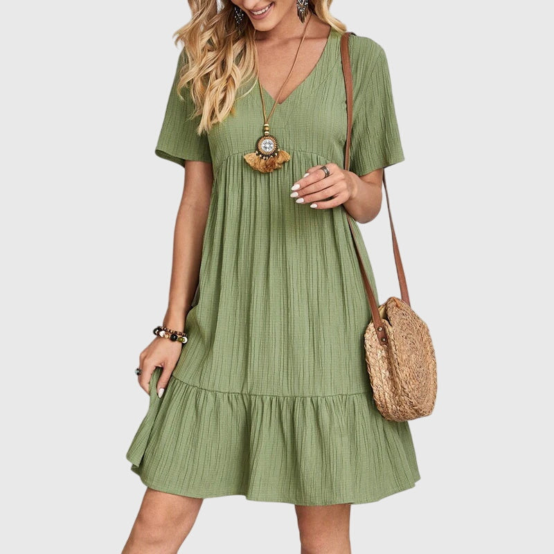 Janine™ - Elegant Flattering Dress