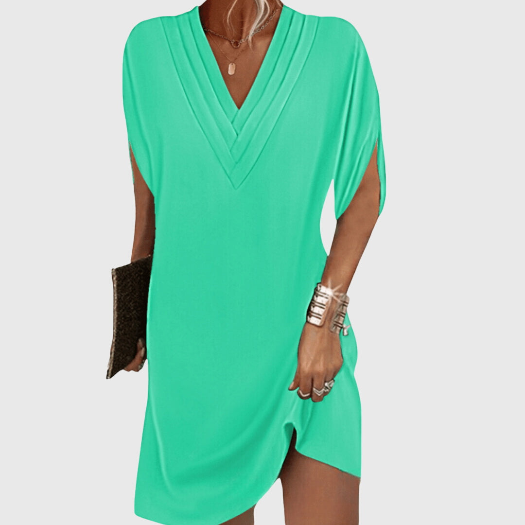 Anji™ - Elegant Tummy-Hiding Dress