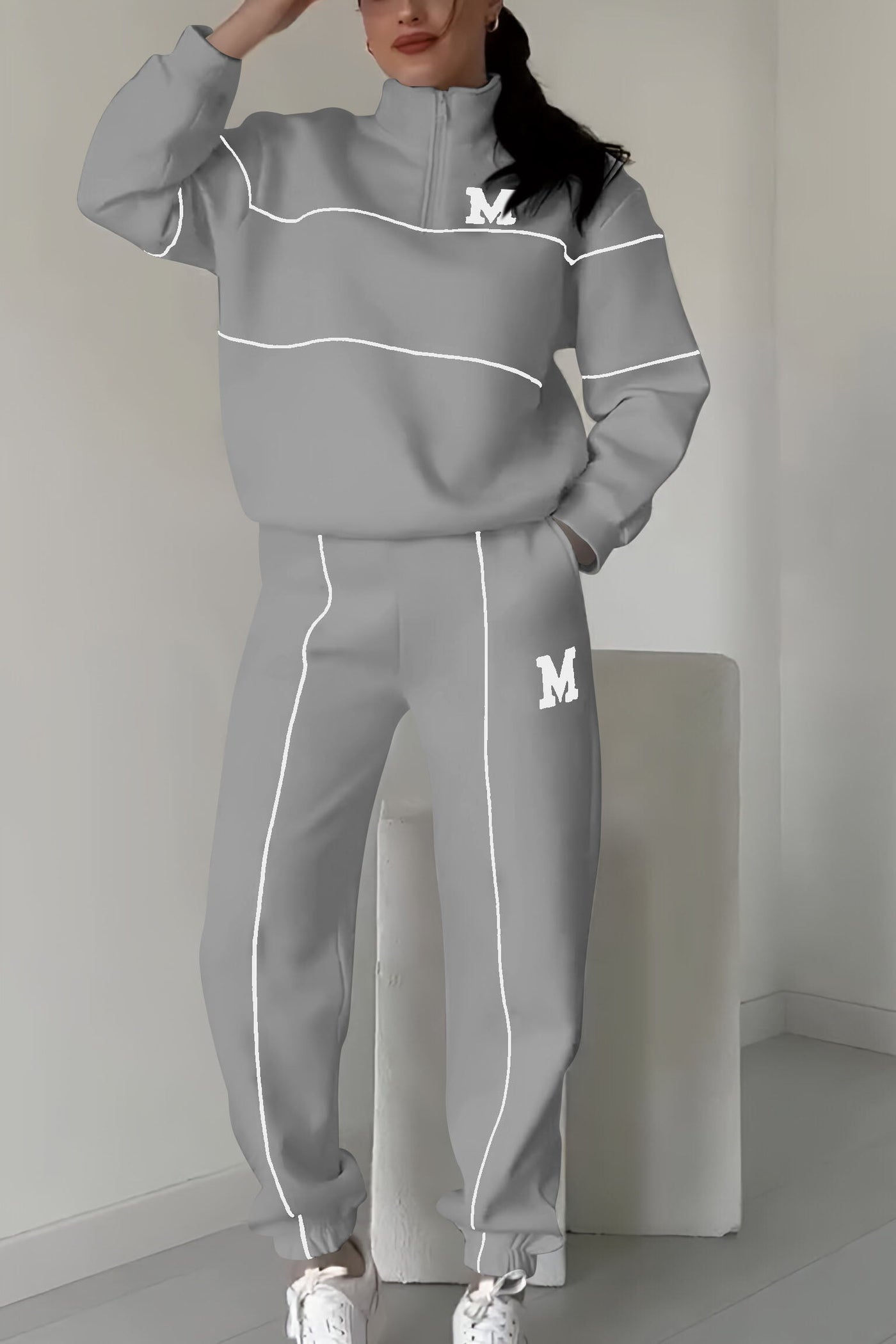 Jocelyne | Comfortable Sweater and Pants Set