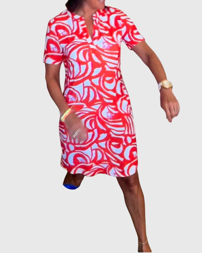 Mika™ - Flattering Avenue Walk Dress