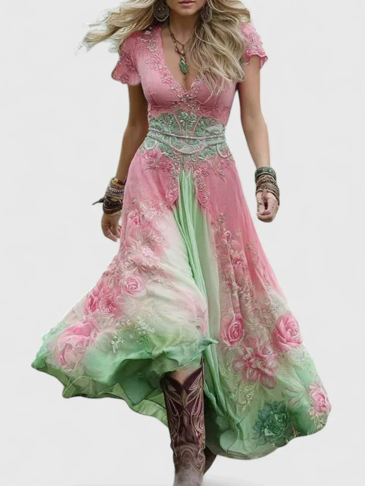 Samantha™ - Elegant Maxi Dress
