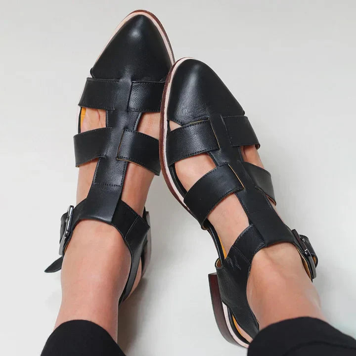 Kamy | Woven Flat Sandals