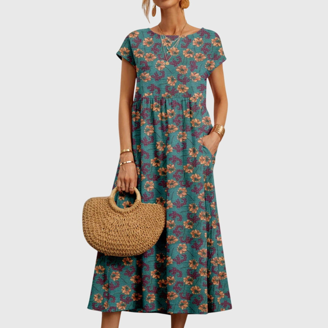 Eleanor™ - Chic Floral Dress