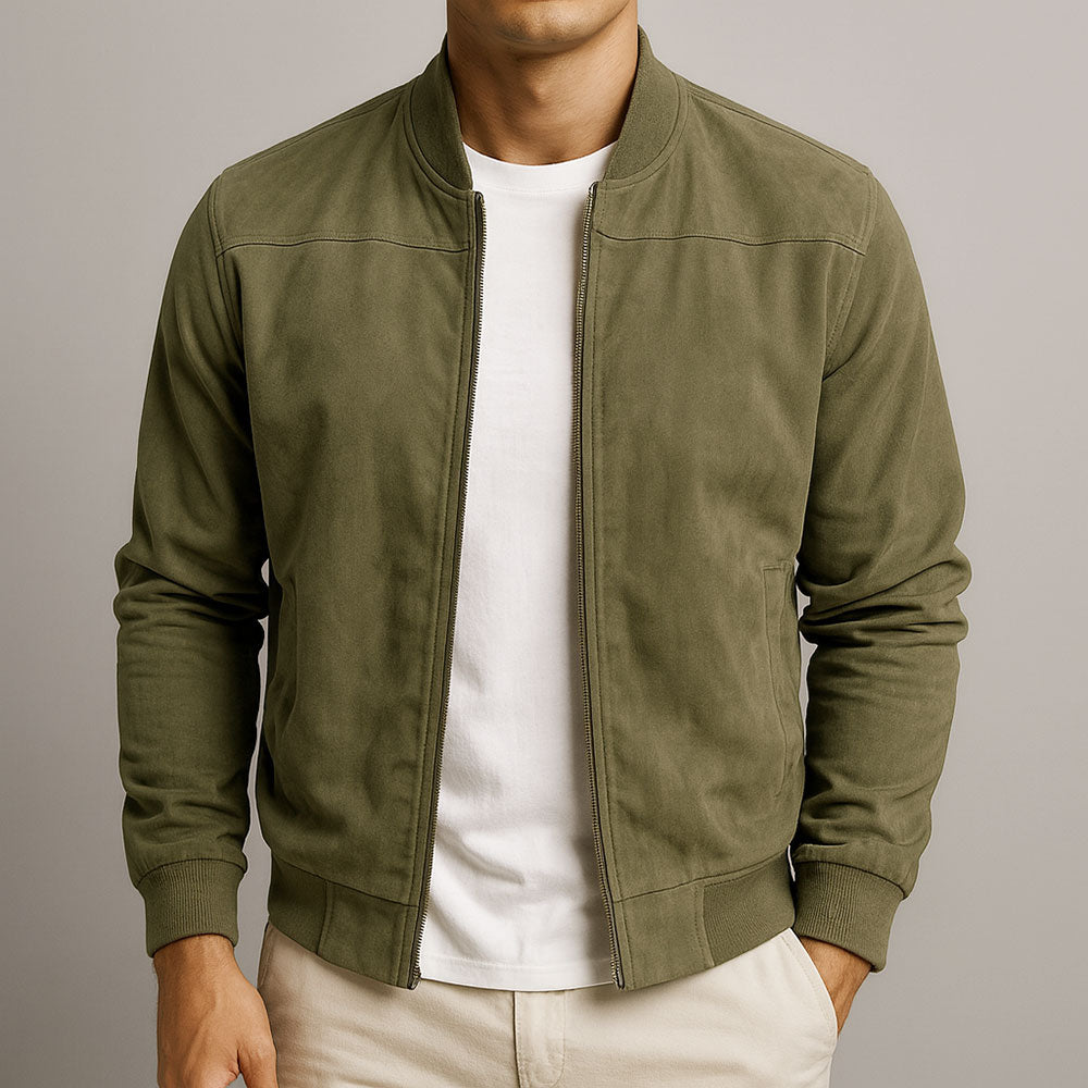 Carson | Classic Urban Suede Jacket