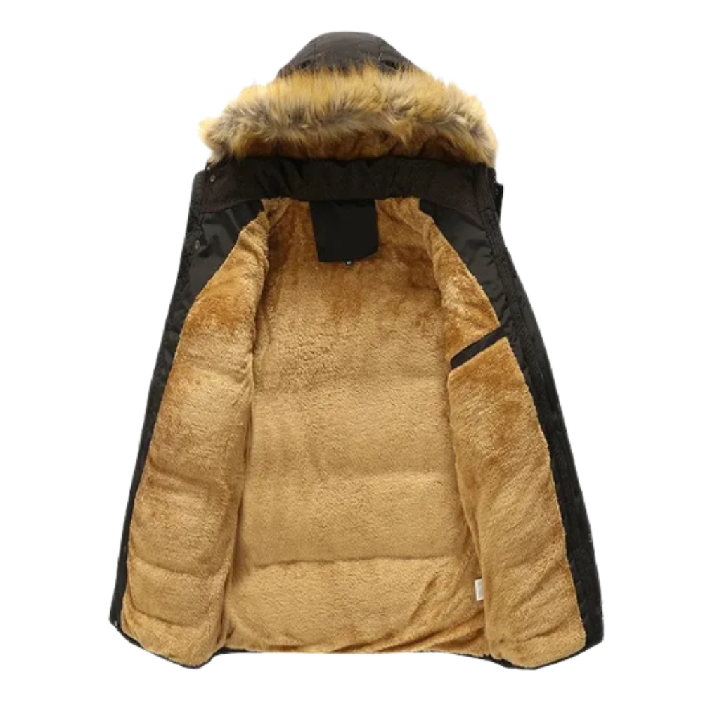 Christopher | Padded Fleece Winter Jacket