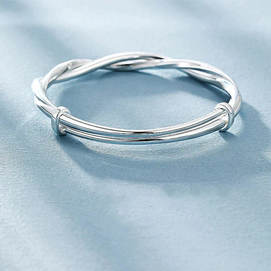 Pimcy | Braided Silver Bracelet