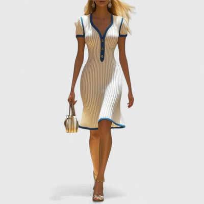 Emilia™ - Elegant Midi Dress