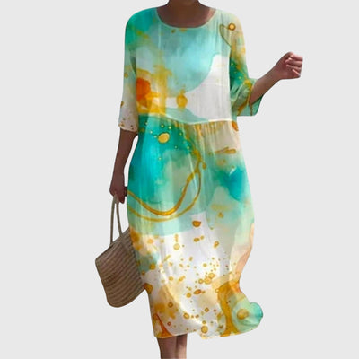Ruth™ - Stylish Floral Maxi Dress