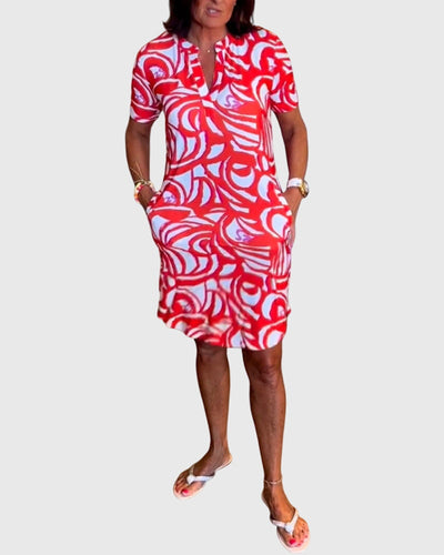 Mika™ - Flattering Avenue Walk Dress