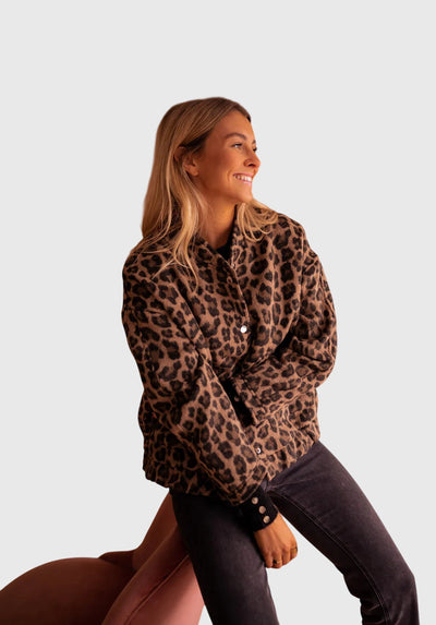 Solstice | Stylish Leopard Print Jacket