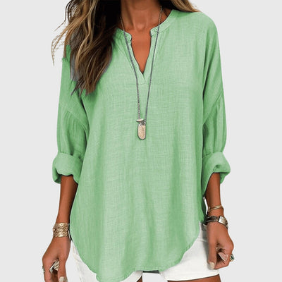 Kaia™ - Flowy Elegant Beach Shirt