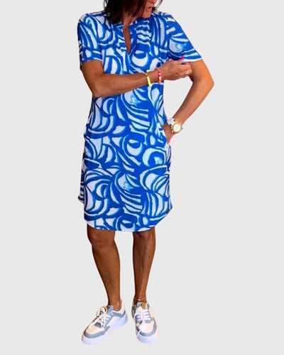 Mika™ - Flattering Avenue Walk Dress