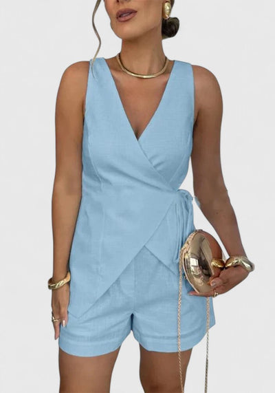 Florence | Elegant Wrap Jumpsuit