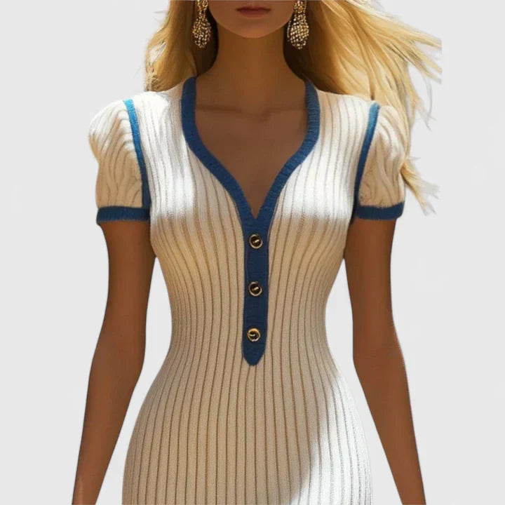 Emilia™ - Elegant Midi Dress
