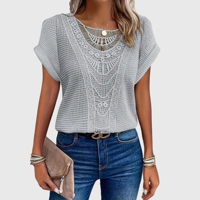 Lena™ - Elegant Ibiza Style Blouse