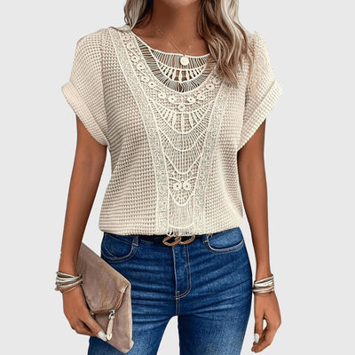 Lena™ - Elegant Ibiza Style Blouse