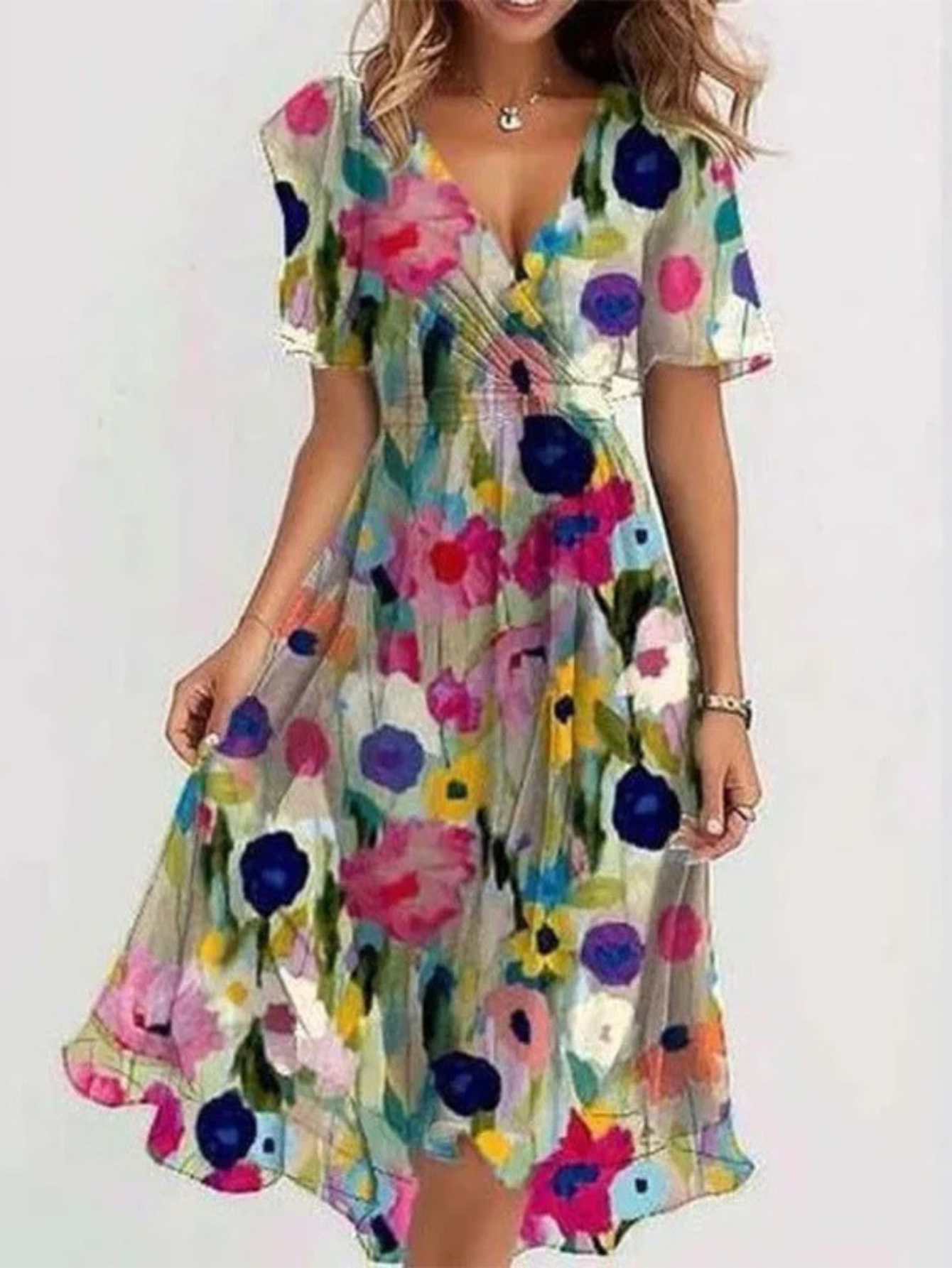 Luna™ - Summer Dress With Belly Cover