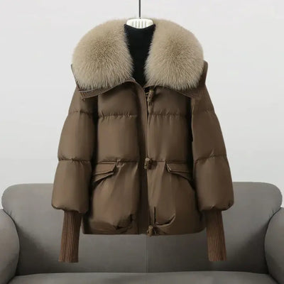 Susannah |  Winter Coat with Luxurious Fur Collar